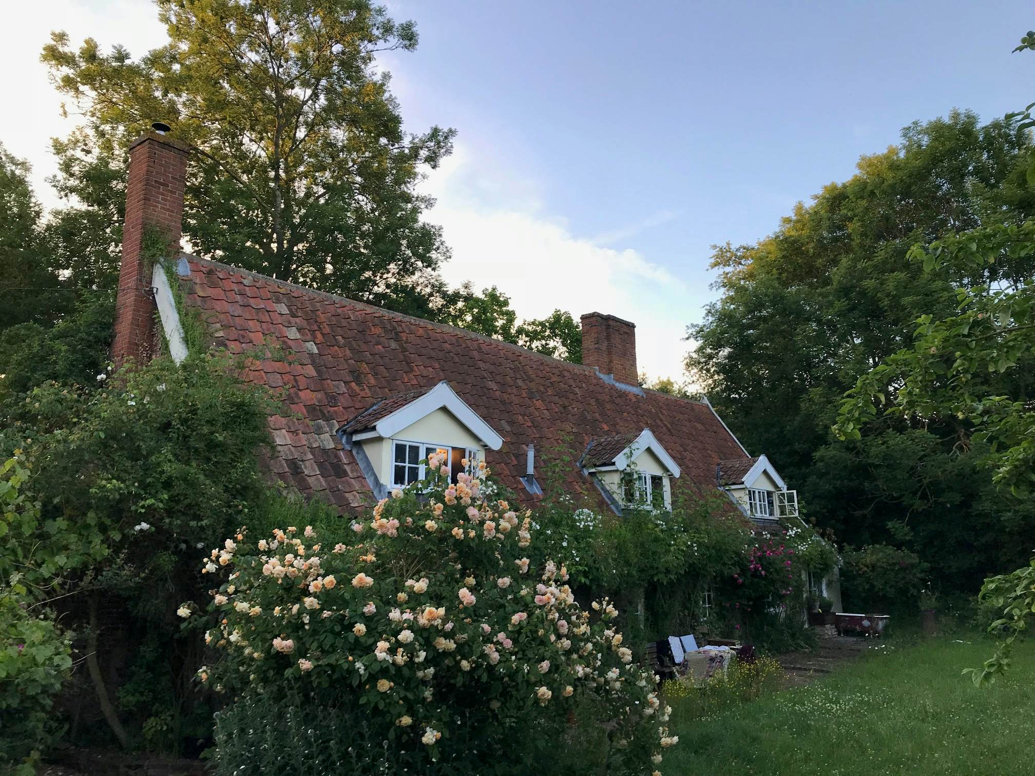 Stay in cabins on Walnut Tree Farm, previously owned by nature writer